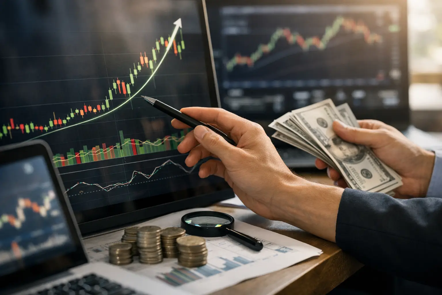 מעקב אחר כסף חכם - איך מזהים מהלך