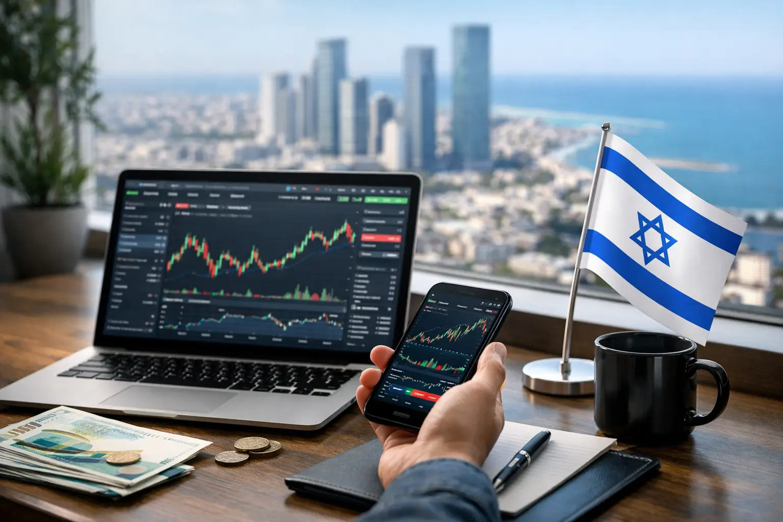סקירת פלטפורמות מסחר בעברית למשקיע הישראלי